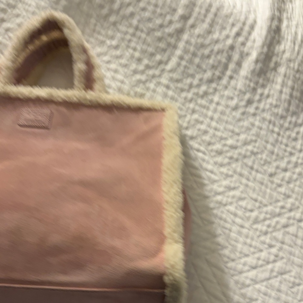 Telfar Blush Shearling Tote Bag - Picture 6 of 15